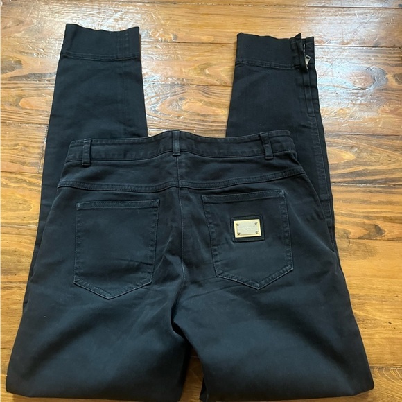 Dolce & Gabbana Ankle Zipper Audrey Black Jeans in size 38IT or 2US - Picture 10 of 15